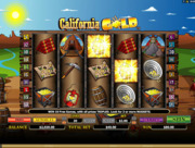Play free California Gold slot by Microgaming