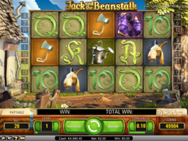 Free slot machine Jack and the Beanstalk