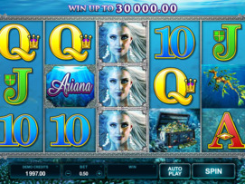 Play free Ariana slot by Microgaming