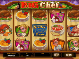 Play free Big Chef slot by Microgaming