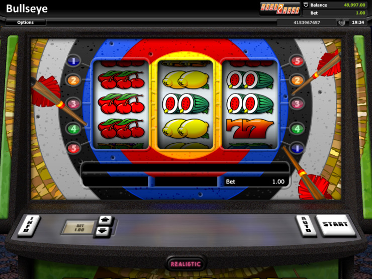 Play free Bullseye slot by Microgaming