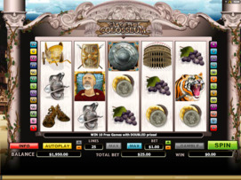 Play free Call Of The Colosseum slot by Microgaming