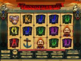 Play free Cannonball Bay slot by Microgaming