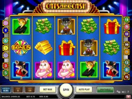 Play free Cats and Cash slot by Play'n GO