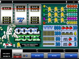 Play free Cool Buck slot by Microgaming