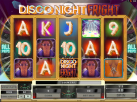 Play free Disco Night Fright slot by Microgaming