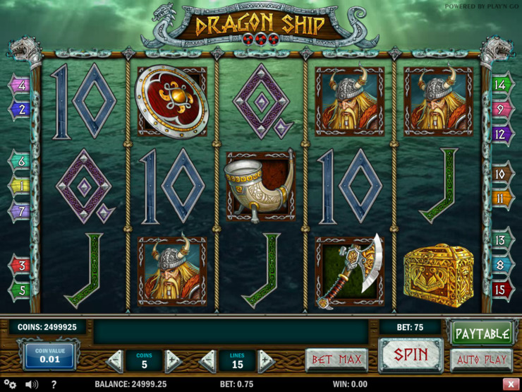 Play free Dragon Ship slot by Play'n GO