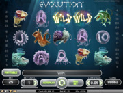 Play free Evolution slot by NetEnt