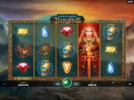 Play free Forbidden Throne slot by Microgaming