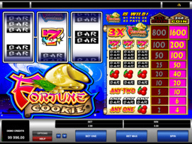 Play free Fortune Cookie slot by Microgaming