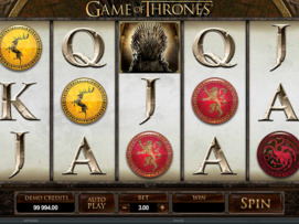 Play free Game Of Thrones slot by Microgaming