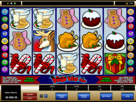 Play free Ho Ho Ho slot by Microgaming