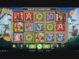 Play free Hook's Heroes slot by NetEnt