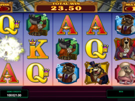 Play free Hound Hotel slot by Microgaming