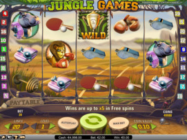 Play free Jungle Games slot by NetEnt