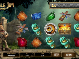 Play free Jungle Jim El Dorado slot by Microgaming