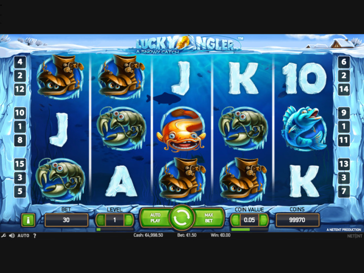 Play free Lucky Angler slot by NetEnt