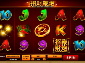 Play free Lucky Firecracker slot by Microgaming