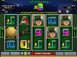 Play free Lucky Leprechaun’s Loot slot by Microgaming