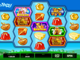 Play free Pollen Party slot by Microgaming