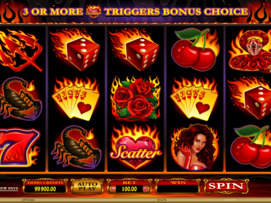 Play free Red Hot Devil slot by Microgaming