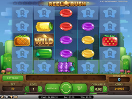 Play free Reel Rush slot by NetEnt