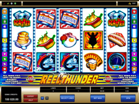 Play free Reel Thunder slot by Microgaming