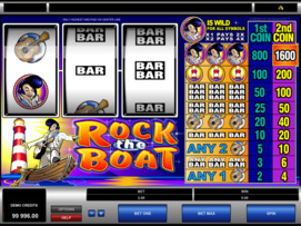 Play free Rock the Boat slot by Microgaming