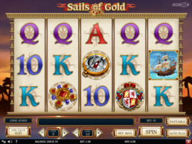 Play free Sails of Gold slot by Play'n GO