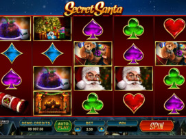 Play free Secret Santa slot by Microgaming