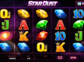 Play free StarDust slot by Microgaming