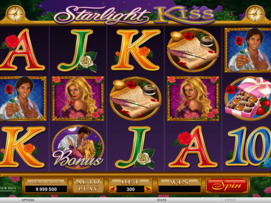 Play free Starlight Kiss slot by Microgaming