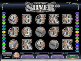 Play free Sterling Silver slot by Microgaming