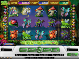 Play free Super Lucky Frog slot by NetEnt