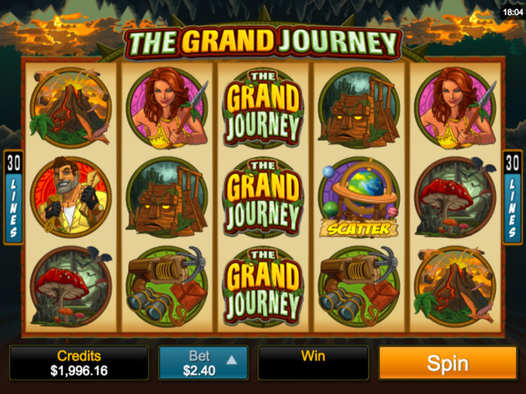 Play free The Grand Journey slot by Microgaming