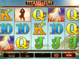 Play free Titans of the Sun: Hyperion slot by Microgaming