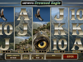 Play free Untamed Crowned Eagle slot by Microgaming