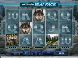 Play free Untamed Wolf Pack slot by Microgaming