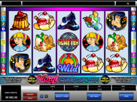 Play free Vinyl Countdown slot by Microgaming