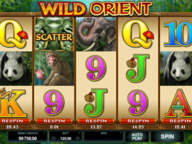 Play free Wild Orient slot by Microgaming