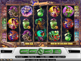 Play free Wild Witches slot by NetEnt