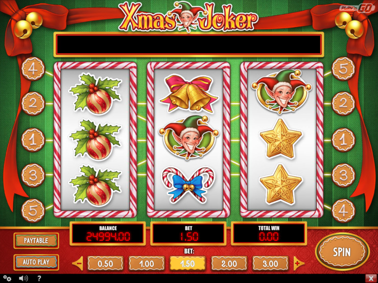 Play free Xmas Joker slot by Play'n GO